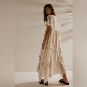 Free People Bring The Romance Midi Dress